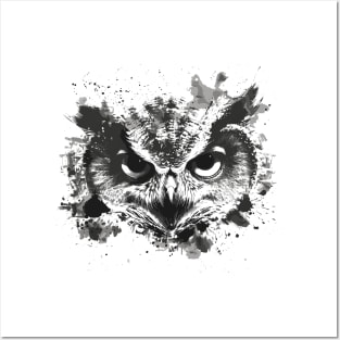 Owl Eyes Posters and Art